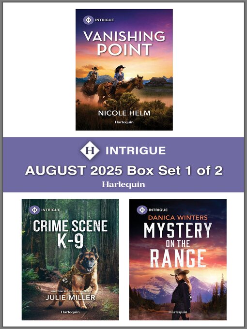 Cover image for Harlequin Intrigue August 2025--Box Set 1 of 2